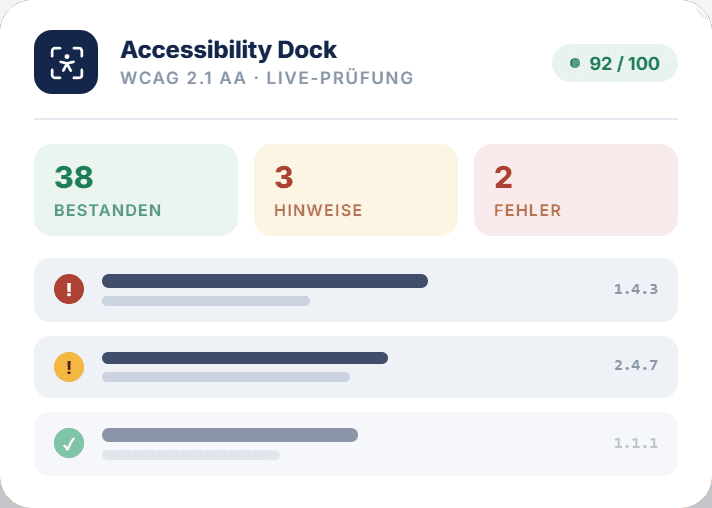 Vorschau vom Accessibility Dock von Tonino Gerns