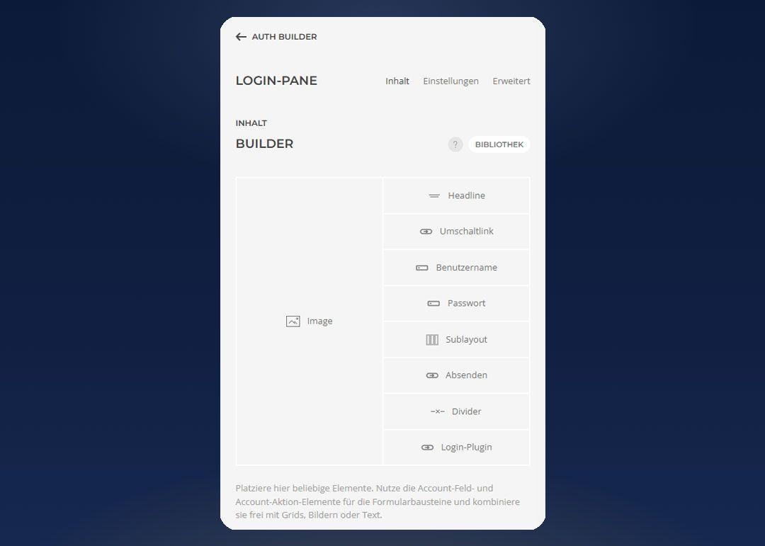 AUTH BUILDER für YOOtheme Pro - Screenshot 5