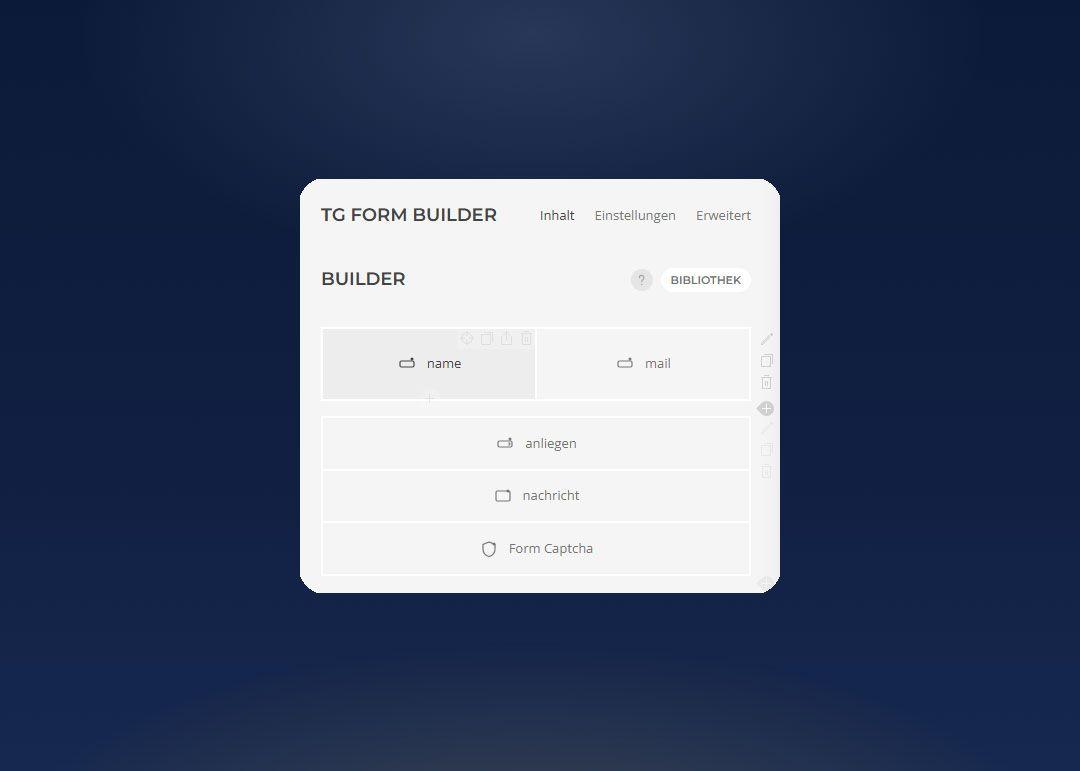 FORM BUILDER für YOOtheme Pro - Screenshot 5