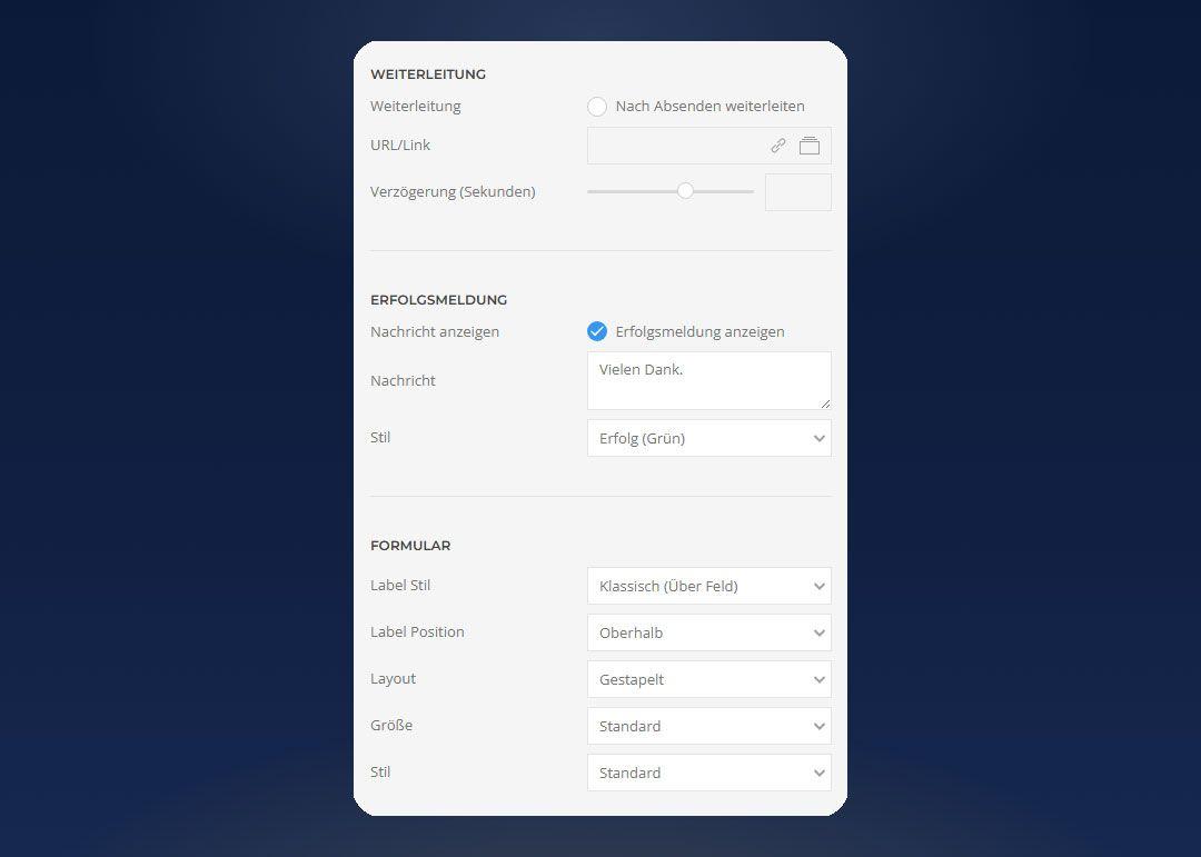 FORM BUILDER für YOOtheme Pro - Screenshot 6