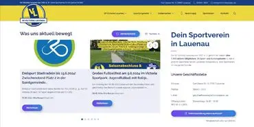 Website SV Victoria Lauenau von 1921 e. V.